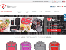 Tablet Screenshot of fitmarkbags.com